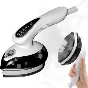 Portable Mini Handheld Steamer Iron 3 Modes for Wet&Dry Ironing 90 DegreeRotation Anti-Drip Clothing Steamer Electric Irons