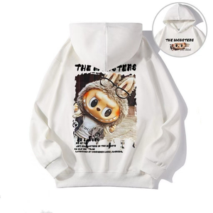 Collezione Autunno Inverno 2025, Fornitore all'Ingrosso, Popolare Felpa con Cappuccio Unisex, Ampia e ad Asciugatura Rapida, con Stampa Cartoon in Maglia - Product Image 6