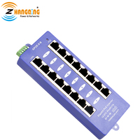 Pasivo de potencia sobre Ethernet Gigabit PoE inyector 8 Port PoE Panel 24V para MikroTik 48V para cámara IP