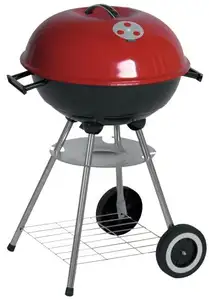 Portable Outdoor Patio Garden Charcoal BBQ Grill Kettle For Camping Smokers Easy Barbecue Cooking