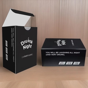 <span class=keywords><strong>Jeu</strong></span> de cartes à boire personnalisé pour adultes, impression de jeux de cartes de qualité supérieure avec logo personnalisé, vente en gros - Product Image 2