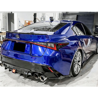 Kit carrosserie Lexus IS 21-25, IS300 IS350, becquet arrière, diffuseur de pare-chocs, lèvre arrière NIA, kit en fibre de carbone