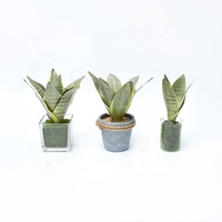 Feuillage Artificiel en PVC Écologique de Haute Qualité, Plante Verte pour Décoration Intérieure et Florale