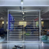 Boîte à Lumière LED Publicitaire Portable en Aluminium Rétro-Éclairée pour Salons Professionnels, Tissu Tendu LED Robuste