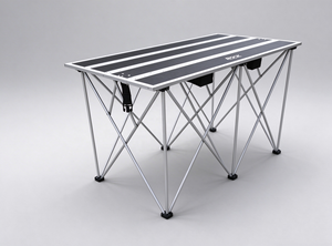 Table de DJ pliable portable en aluminium 1200x600x910mm, vente chaude - Product Image 1