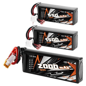 레이다 공장 순수 코발트 리포 배터리 550mAh/1500mAh/2000mAh 11.1V/14.8V/22.2V <span class=keywords><strong>RC</strong></span> 자동차/UAV/FPV 드론 75C-170C 방전 800 CE - Product Image 2