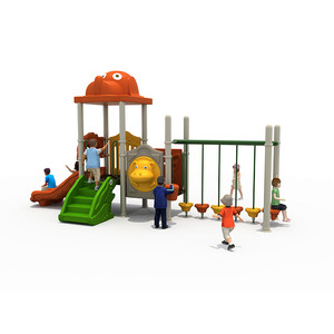 Jeux de parc d'attractions, manèges, toboggan en plastique, aire de jeux pour enfants en plein air, équipement de balançoire pour jardin - Product Image 2