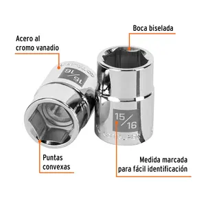 Clé à douille BOX 3 15/16'', 6 points, entraînement 3/4'', TRUPER - Product Image 2