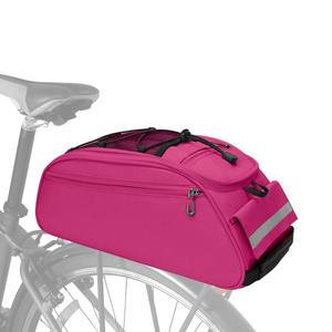 Muestra Gratis, Bolsas Traseras para Bicicleta de Gran Capacidad, Bolsa de Transporte Multiusos de EVA para Bicicleta de Montaña y Carretera, Bolsa Expandible para Portaequipajes Trasero de Ciclismo - Product Image 1