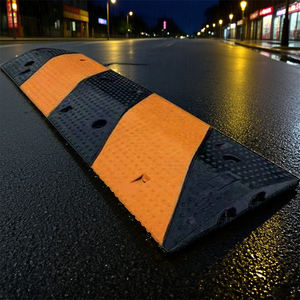 Ligne de production avancée épaissie effet d'avertissement caoutchouc sergé point ligne rainure ralentisseurs pour câbles de zone protégée/pipelines - Product Image 6