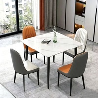 Ensemble table et chaises combinées pour réception, négociation, accueil des invités, bureau, espace de repos, salle à manger et cuisine