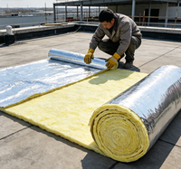 INSULWOOL Rouleau de laine de verre Isolation thermique et acoustique Matériel de construction
