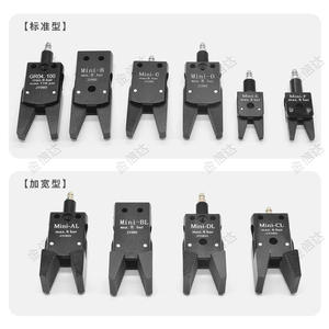 Pinza Neumática Mini-A/B/C/E para Máquinas de Moldeo por Inyección, Vertical/Horizontal, Eléctrica, con Funda de Silicona para Plástico HDPE - Product Image 2