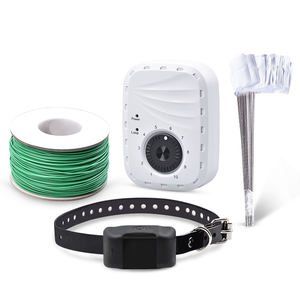 Elektronisches Zauns ystem Deckt 25 Acres <span class=keywords><strong>Pet</strong></span> Boundary <span class=keywords><strong>Containment</strong></span> <span class=keywords><strong>System</strong></span> mit 2 Vibrationen Shock Water proof Receiver Collar ab - Product Image 1
