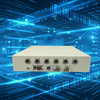 Serveur de sécurité robuste en gros avec double interface optique pour la communication série, idéal pour le traitement sécurisé des données et la gestion réseau