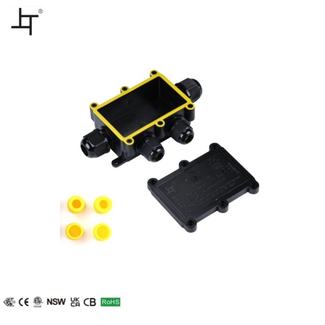 Outdoor Waterproof Junction Box IP68 Cable Waterproof Connection Box LED Connector Safe LED Camera Safety Wiring