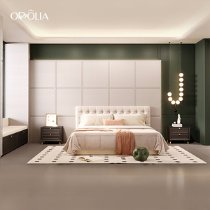 โอปโปเลีย โมนิกา ซีรีส์ ดีไซน์บ้านสไตล์สแกนดิเนเวียนสมัยใหม่สีเขียว สำหรับโครงการอพาร์ทเมนท์แบบขายส่งและสั่งทำพิเศษ - Product Image 4