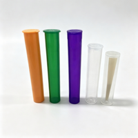 Çocuklara Dayanıklı Çok Renkli Özel Etiketli Sıkmalı Açılır Açılmaya Karşı Koruyucu Pop Toplu Tüpler Plastik Ön Paketleme 73/98/110mm Rulo Tüp