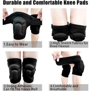 Rodillera <span class=keywords><strong>de</strong></span> Neopreno Multiusos <span class=keywords><strong>de</strong></span> Alta Calidad al Mejor <span class=keywords><strong>Precio</strong></span> con MOQ Bajo <span class=keywords><strong>para</strong></span> Deportes, Trabajo y Entrenamiento con Ajuste Estable y Acolchado Suave - Product Image 2