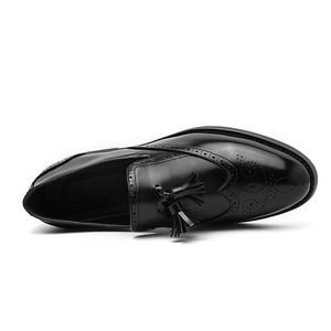 Mocassins en cuir PU pour hommes, Chaussures De conduite souples, Chaussures De soirée décontractées pour hommes - Product Image 4