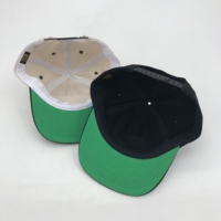 Casquettes Snapback 5 Panneaux Personnalisées Non Structurées, Casquettes Souples à Profil Bas en Coton 5 Panneaux Style Papa