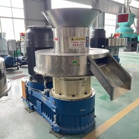 Machine à granulés à matrice annulaire en acier allié haute dureté, faible bruit, fonctionnement silencieux, pour la fabrication de granulés