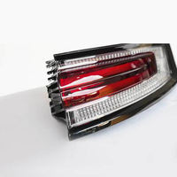 TEGARRY Luces Traseras LED de Alta Calidad Estilo Turbo para Cayenne 2024- 9y0.2, de Bajo a Alto, Material PP Rojo, Fácil Instalación