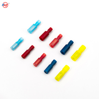 Connecteur d'alimentation thermorétractable étanche RSFR pour applications électriques, en PEHD, forme balle, bornes à sertir rouge/jaune/bleu
