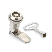 Verrous à came 1/4 en acier inoxydable 304, quincaillerie marine, loquets à compression, déverrouillage par clé, finition polie, étanche, certifié ROSH