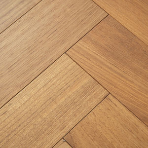 엔지니어드 버치 베이스 헤링본 파켓 3.0mm 버마산 티크 베니어 친환경 원목 바닥재 (침실, 거실용) - Product Image 4