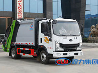 Camion Compacteur de Déchets 4x2 Direct Usine 6m³ – Camion de Collecte des Déchets Compacté pour l'Assainissement