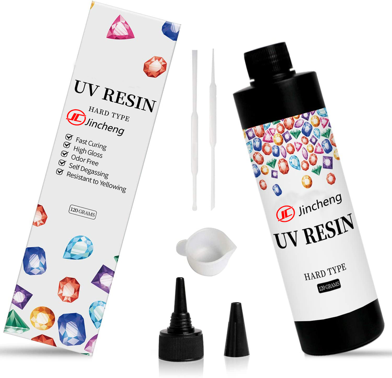 UV Resin Kit Crystal Clear Hard