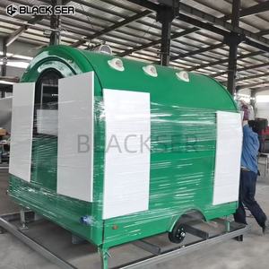 Bon marché, mini remorque mobile de chariot de restauration rapide de crème glacée HotDog de rue, petit camion mobile de nourriture de café à vendre en Europe - Product Image 5