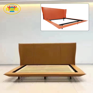 Vangeni Kim Loại Đầy Đủ Ống Vuông Kim Loại Khung Giường Vua Kích Thước Thiết Kế Đồ Nội Thất Khung Nữ Hoàng Giường Cho Khách Sạn - Product Image 5