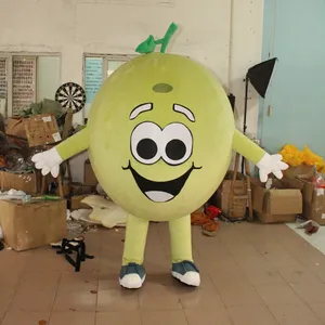 Disfraz de Mascota de fruta de pera gigante inflable, excelente producto