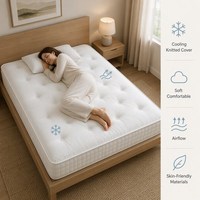 Exportqualität Kingsize-Matratze in einer Box Taschenfederkern Apartment Schlafzimmer Queen King Memory-Schaum Komprimiert Luxus für Schule