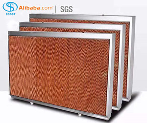 Almohadilla de refrigeración 7090 para sistema de refrigeración de invernadero de granja avícola, cortina de agua de papel de Peine de miel para sistema de refrigeración de pared de Gallinero - Product Image 4