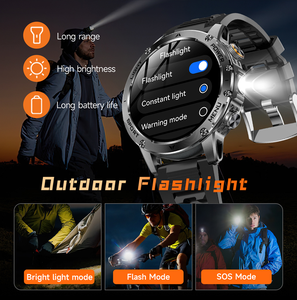 Nuevo <span class=keywords><strong>Reloj</strong></span> Deportivo <span class=keywords><strong>Inteligente</strong></span> AK87 para <span class=keywords><strong>Hombre</strong></span>, Batería Grande de 1000 mAh, Monitor de Salud, Llamadas por Bluetooth, <span class=keywords><strong>Correa</strong></span> de Silicona, Compatible con Android, Magnético - Product Image 4