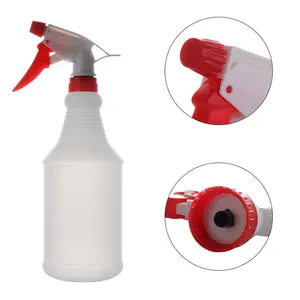 Plastic spray bottles 24 oz 16 ounce spray bottles nozzle hdpe spray bottle cleaning 17oz 32oz