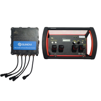 Télécommande sans fil 12V 24V pour grue radiohydraulique de camion avec kits d'outils