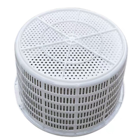 Panier en plastique rond épaissi personnalisé avec trous pour la corde, idéal pour le stockage de melons, fruits de mer et linge.