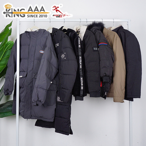 KungFu KingAAA Veste <span class=keywords><strong>matelassée</strong></span> en coton d'occasion pour <span class=keywords><strong>homme</strong></span>, style bomber, vintage, chaude, pour l'hiver, décontractée, en balles - Product Image 3