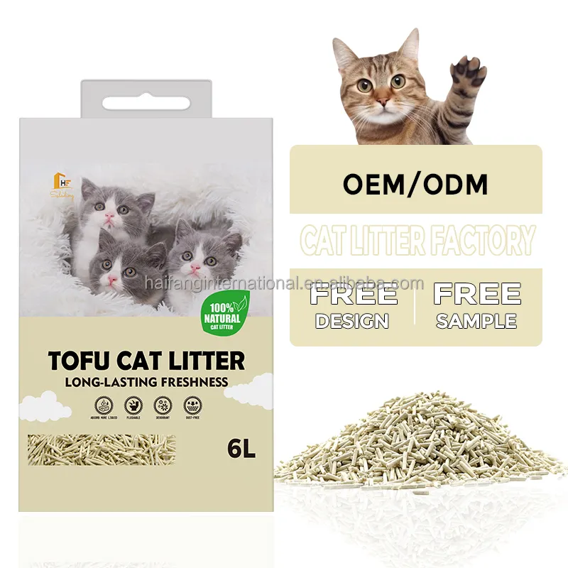 Say Yes to a Fresh and Healthy Home Environment with Our Premium Tofu Cat Litter - Your Cat Will Love It, and So Will You