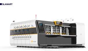 Nieuwe Staat High-Speed Carton Printing Gleufmatrijs Snijmachine Met Grote Deur Voor Fabrieksgebruik - Product Image 3