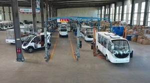 Voiturette de golf électrique 3-4 places certifiée CE, frein à disque sur 4 roues, système EMB, homologuée pour la route et la plage, 30 km/h, autonomie 90 km, prix usine, en promotion - Product Image 2