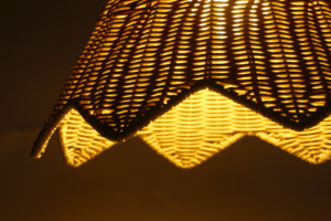 XH Hàng Mới Về Hình Sừng Đèn Treo Trang Trí Nhà Cửa Bằng Mây Đan Tự Nhiên Trang Trí Đèn Treo Làm Bằng Tay - Product Image 3