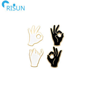 エナメルピンカスタムOKピンキープロミスベストフレンドカップルハードバッジBFFソフトエナメルピンブローチフィンガーエナメルラペルピン - Product Image 6