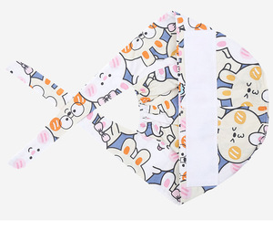 Casquette chirurgicale unisexe pour adultes, 100% coton, imprimé sérigraphié motif dessin animé, décontractée pour l'été, idéale pour salles d'opération <span class=keywords><strong>et</strong></span> cliniques dentaires - Product Image 5