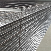 Panneaux de plancher en acier galvanisé au design moderne Système de terrasse durable en treillis métallique en acier au carbone avec revêtement anticorrosion
