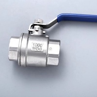 Válvula de bola de gas de alta presión WaterMark 1/4 "- 2" 316 NPT Locker 1000 acero 2000 Psi 3000 Wog Psi válvula de bola de gas
